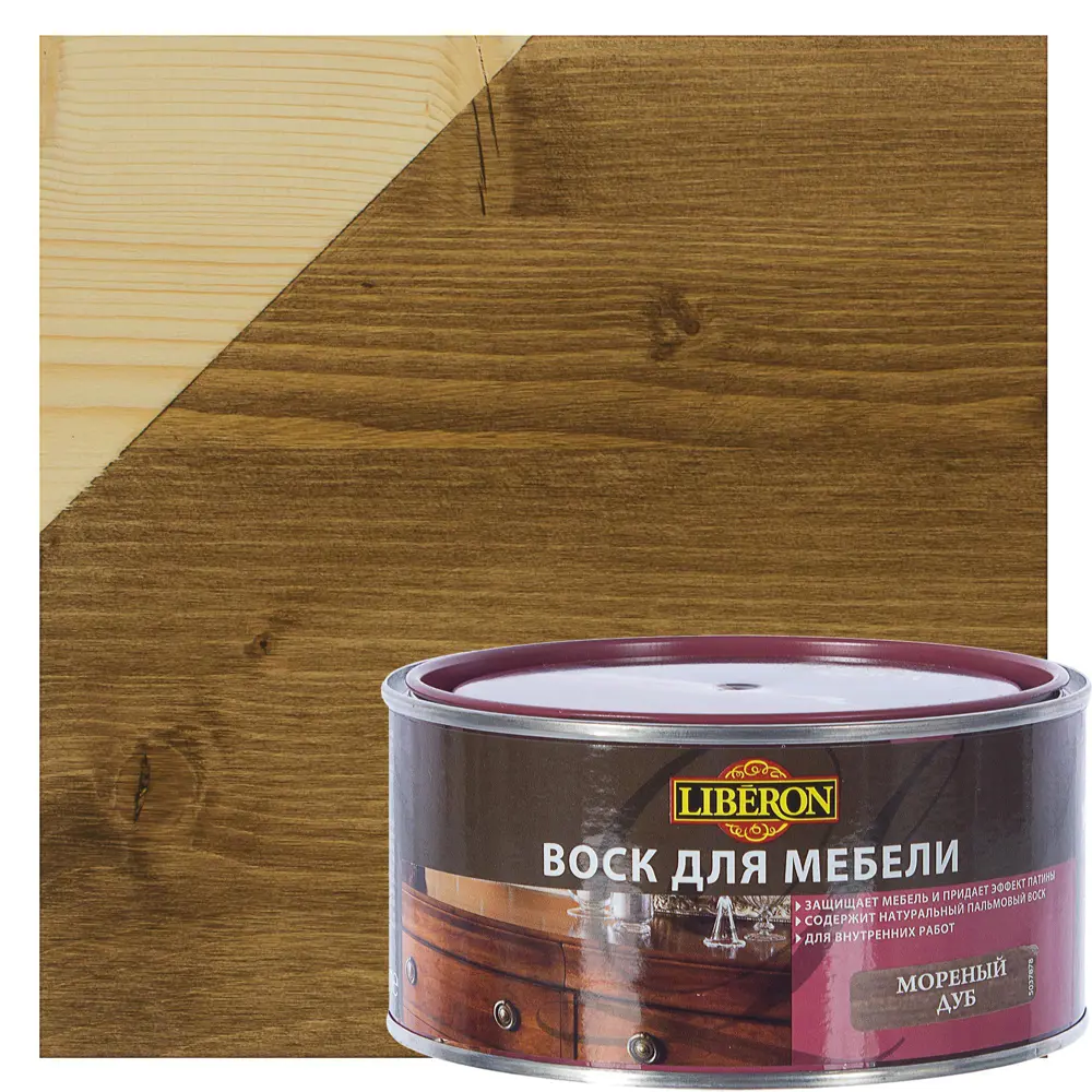 Воск для мебели V33 цвет мореный дуб 0.5 л STLM-2107707