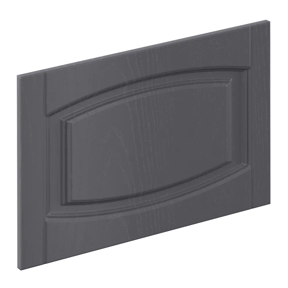 Фасад для кухонного ящика Петергоф грей 59.7x38.1 см Delinia ID МДФ цвет графит STLM-2043555