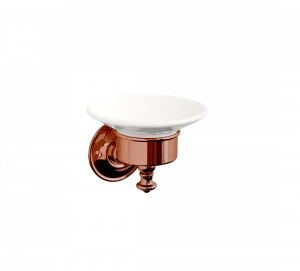 Gentry Home Настенный керамический подстаканник Sun Медь GH100595