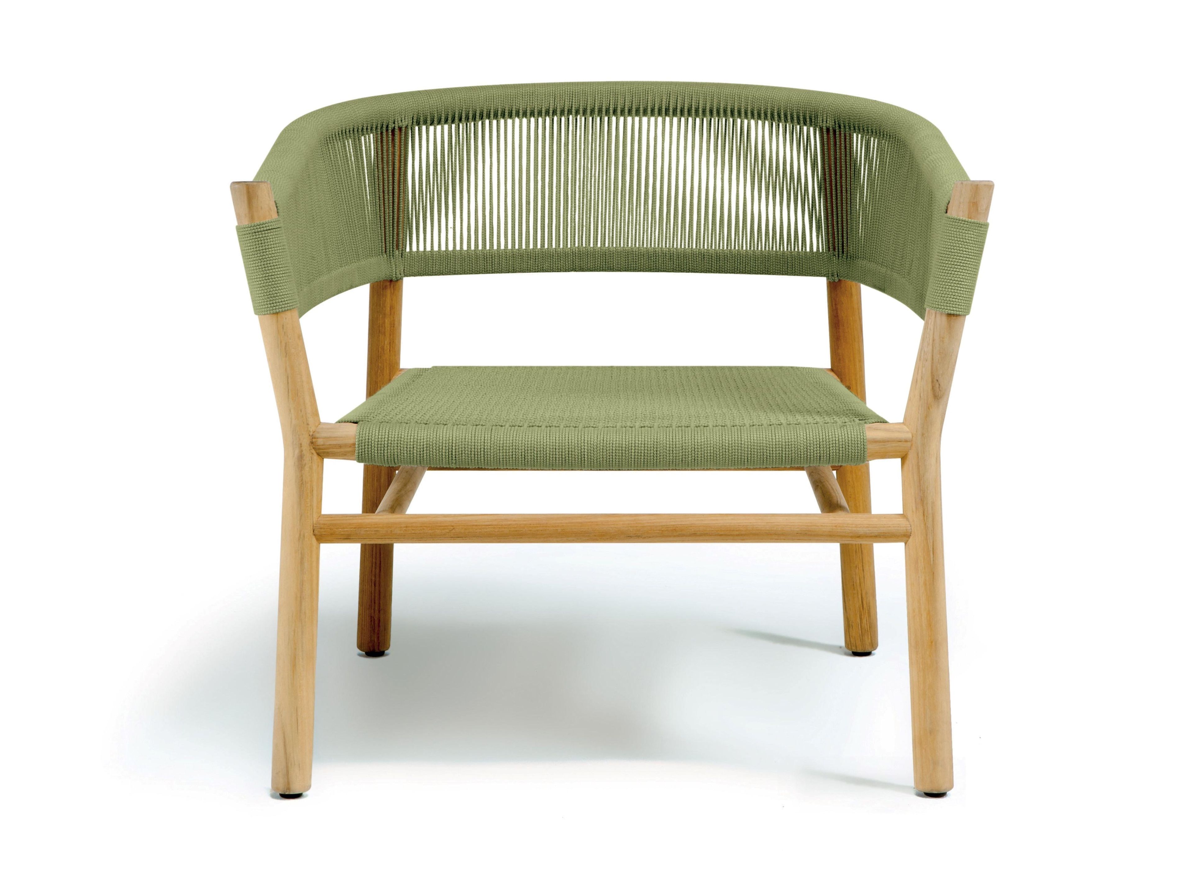 Веревочный садовый стул с подлокотниками Ethimo ARCH-00076587 - Вид №19