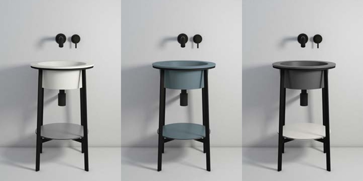 CATMAN Напольная раковина стоящая овальная Ceramica Cielo CATINO - Вид №2