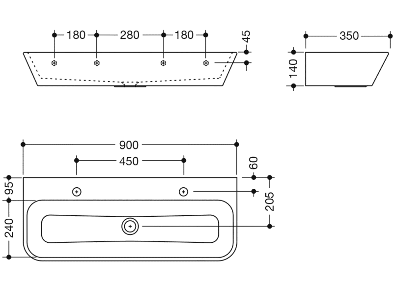 950.12.2056 двойное тщеславие HEWI Kids - Вид №8