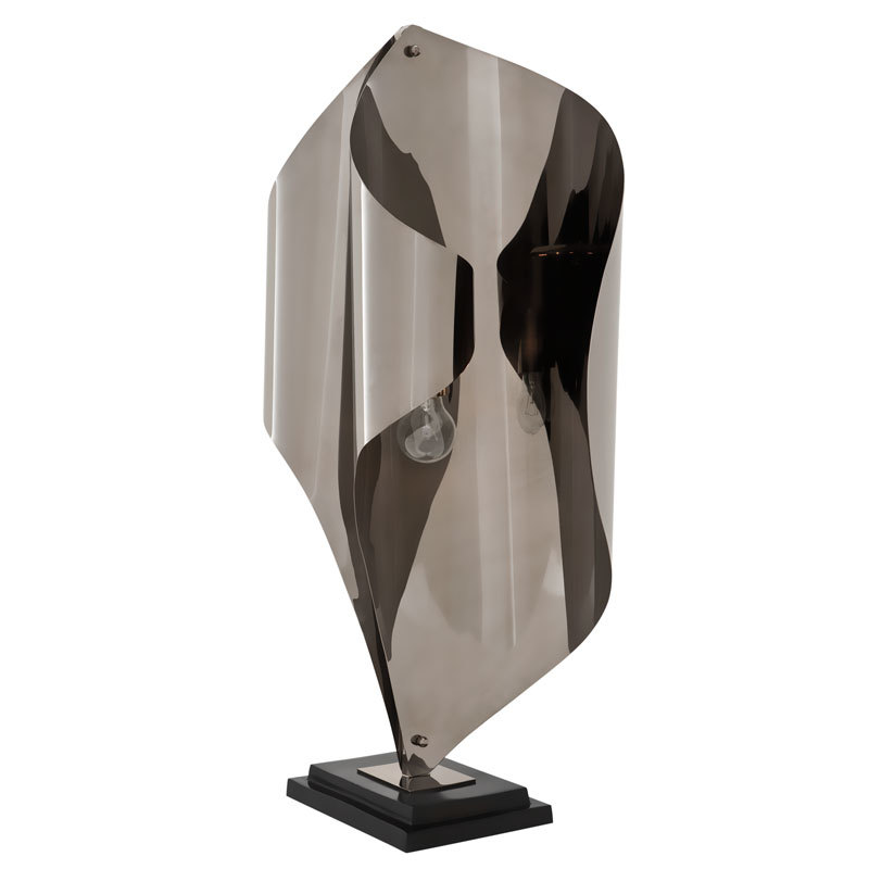 Настольная лампа Spring от Eichholtz хром 109126 EICHHOLTZ ИНТЕРЬЕРНЫЕ 061671 Хром;черный  - Вид №6