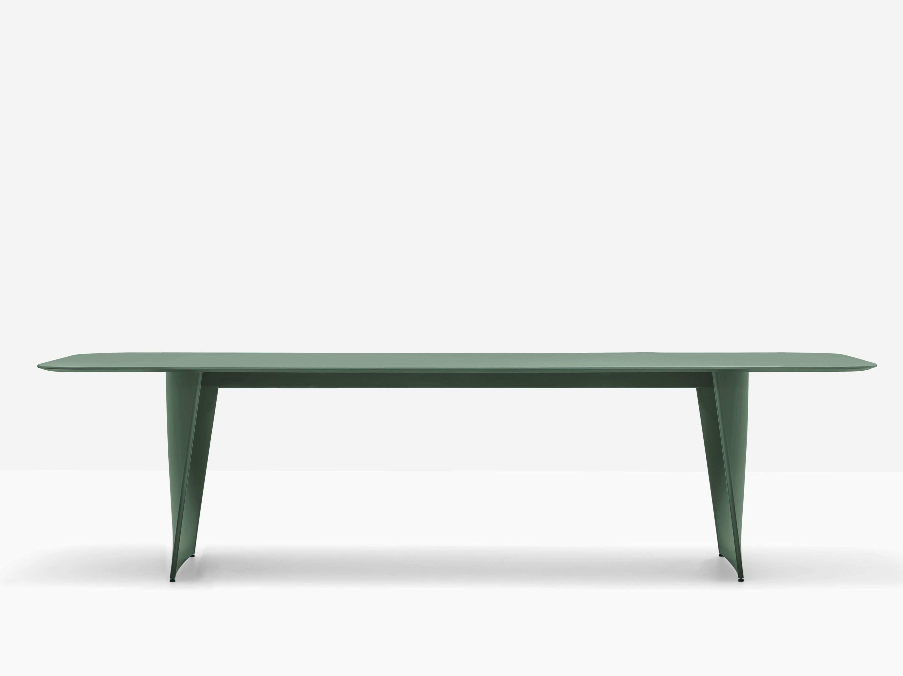 Алюминиевый прямоугольный обеденный стол Pedrali FRANK TFK ARCH-00090235