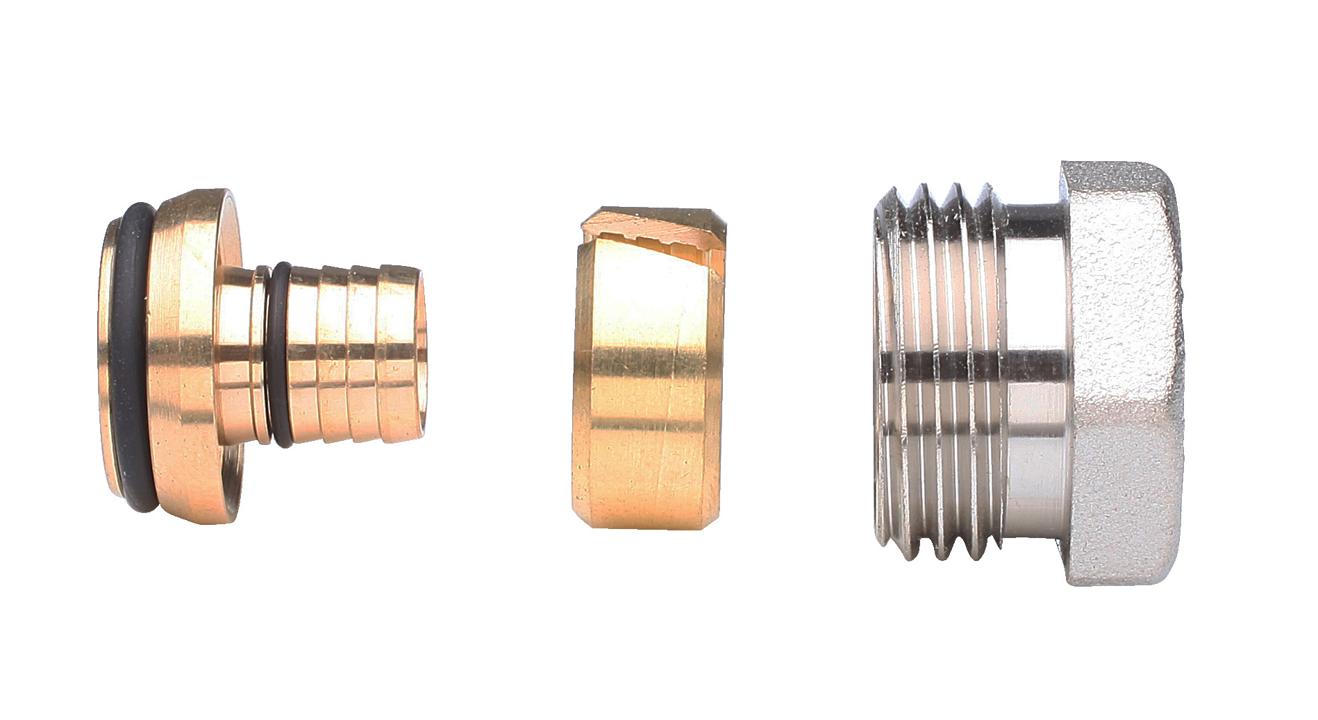 Danfoss Фитинги для полимерных труб (PEX) Уплотн. фитинги PEX 16х2 G3/4'' вн 013G4156  - Вид №1