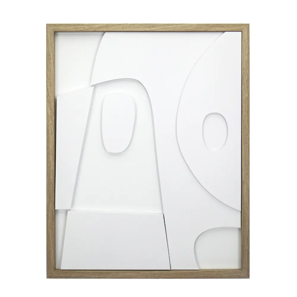 Декоративное панно Абстракция полистирол белый 40x50 см Santreyd STLM-2154277