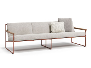 3-местный тканевый садовый диван