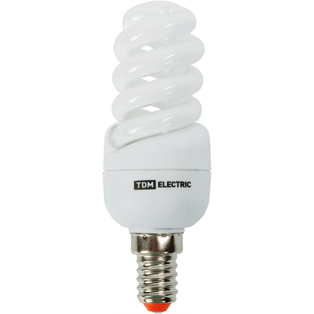 Лампа энергосберегающая E14 230 В 11 Вт спираль 3.3 м² свет белый TDM ELECTRIC STLM-2029217