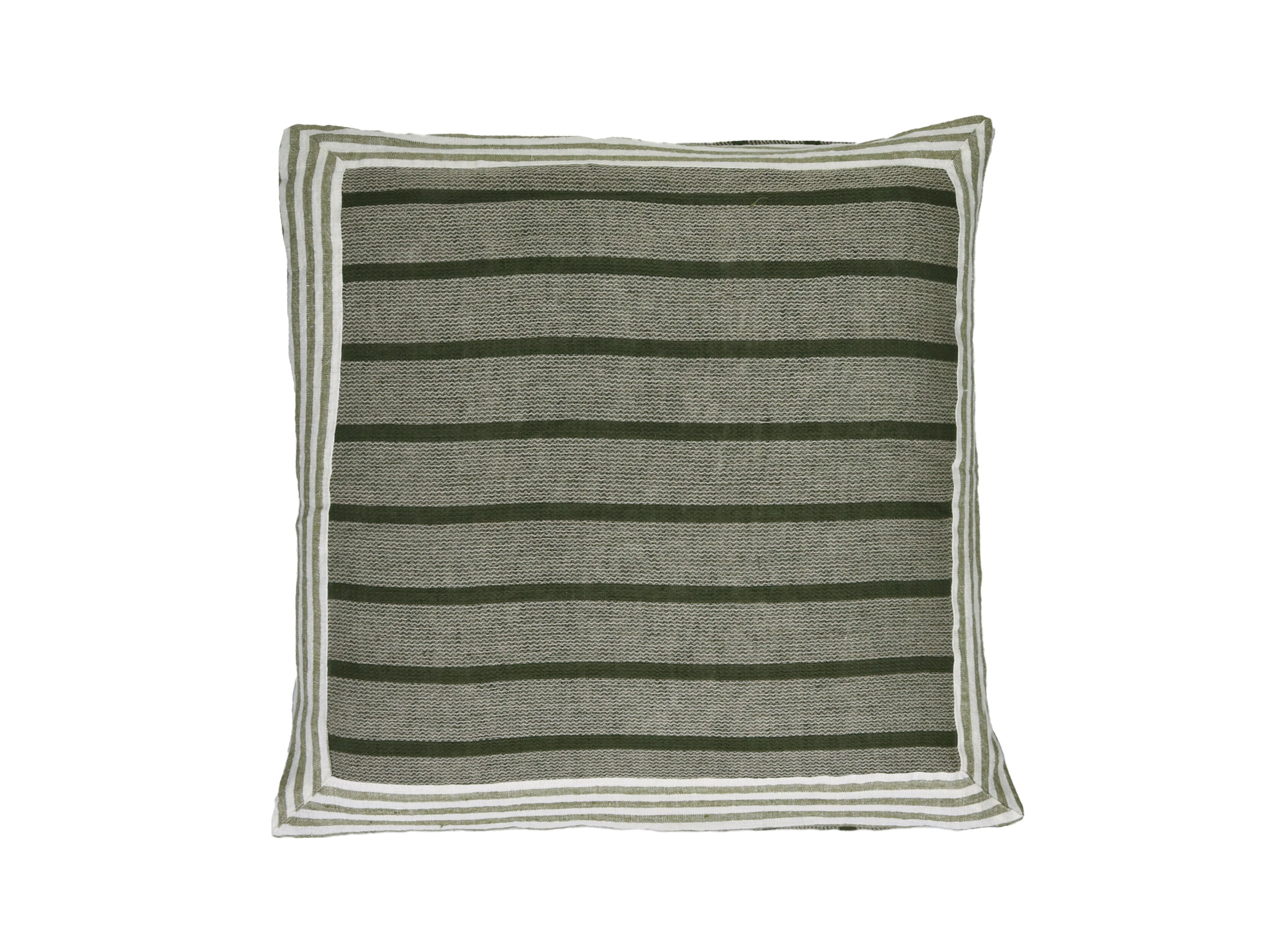 Квадратная льняная подушка POMAX Сен-Тропе ARCH-00058306