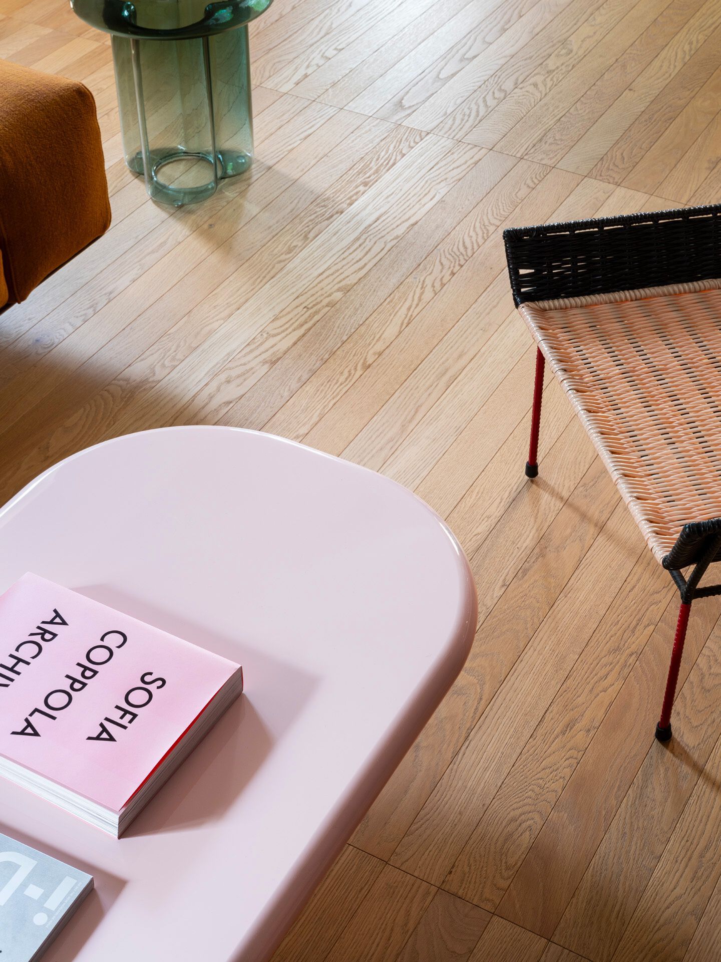 Гостиная МДФ прямоугольный низкий журнальный столик Punto Zero Franca e Allegra ARCH-00141957 - Вид №4