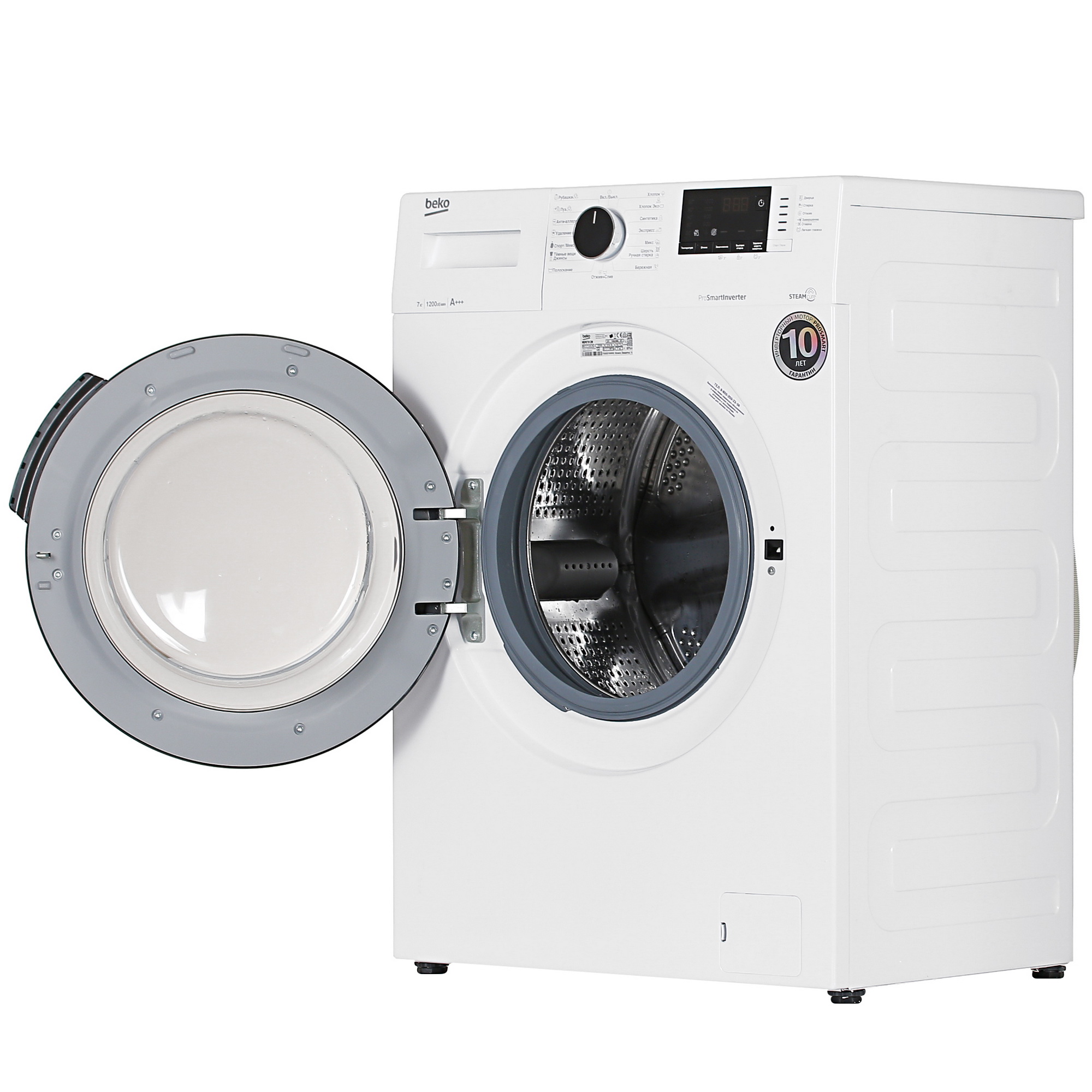 5335322 Стиральная машина Beko WSPE7612W белый STDN-0078796 - Вид №4