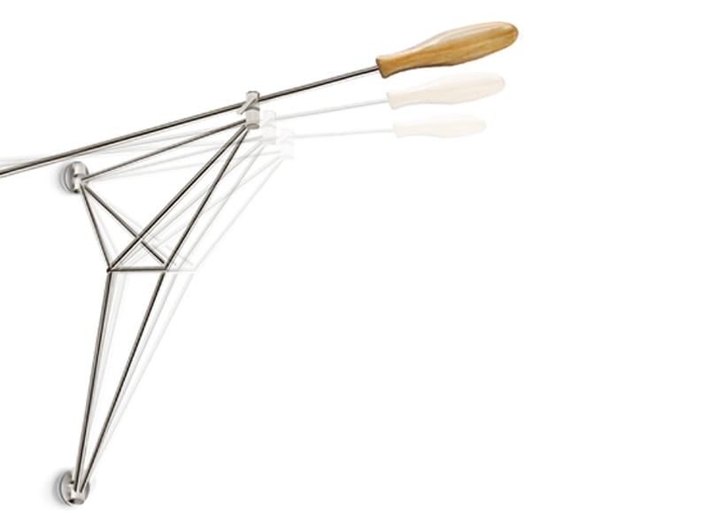 Регулируемая хромированная металлическая настенная лампа Delightfull ARCH-00063061 - Вид №11