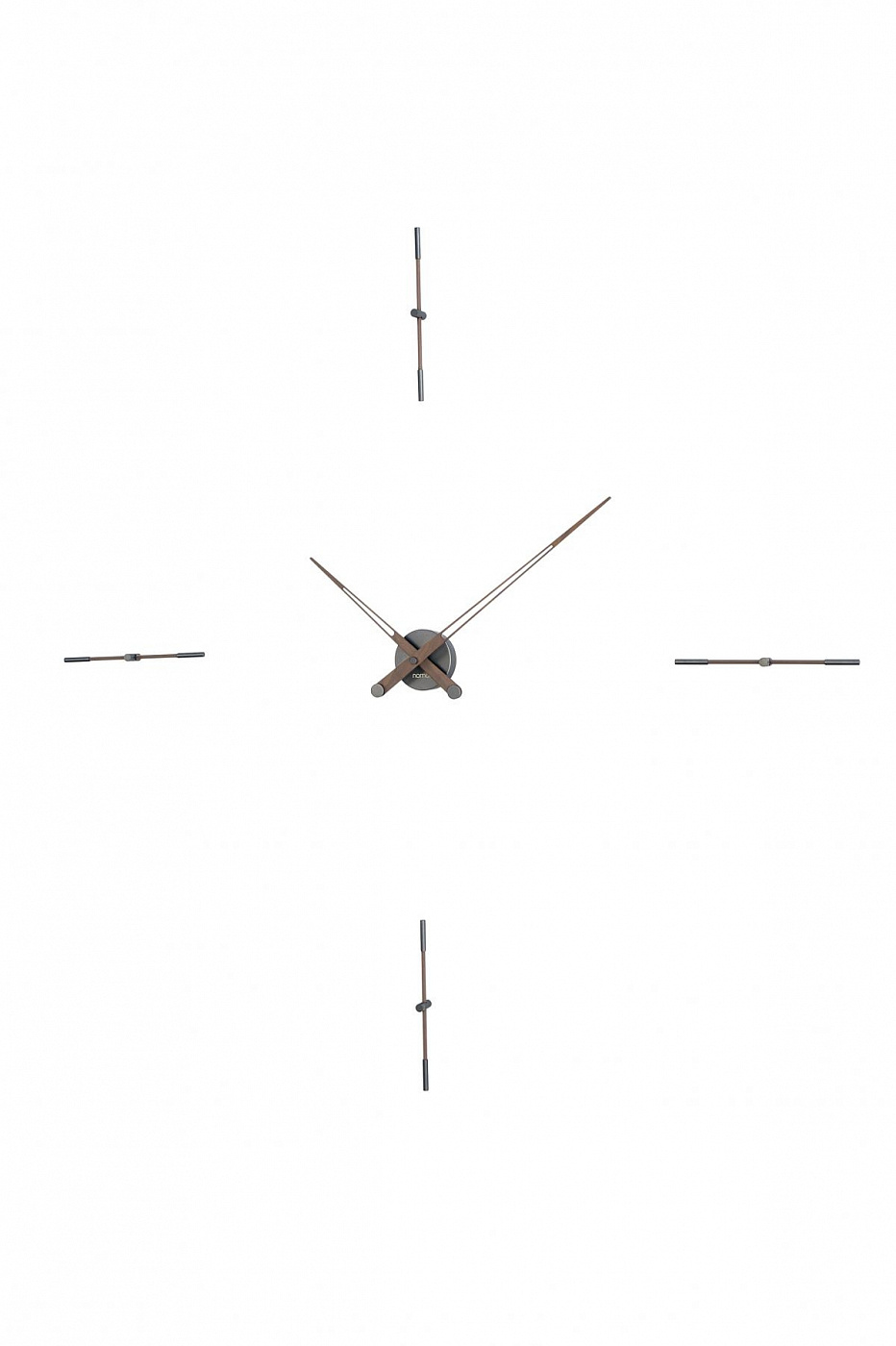 072387 Часы T 4 графит-орех 125 cm Nomon Merlin 