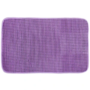 Коврик для ванной комнаты «Corn» 45x70 см цвет фиолетовый