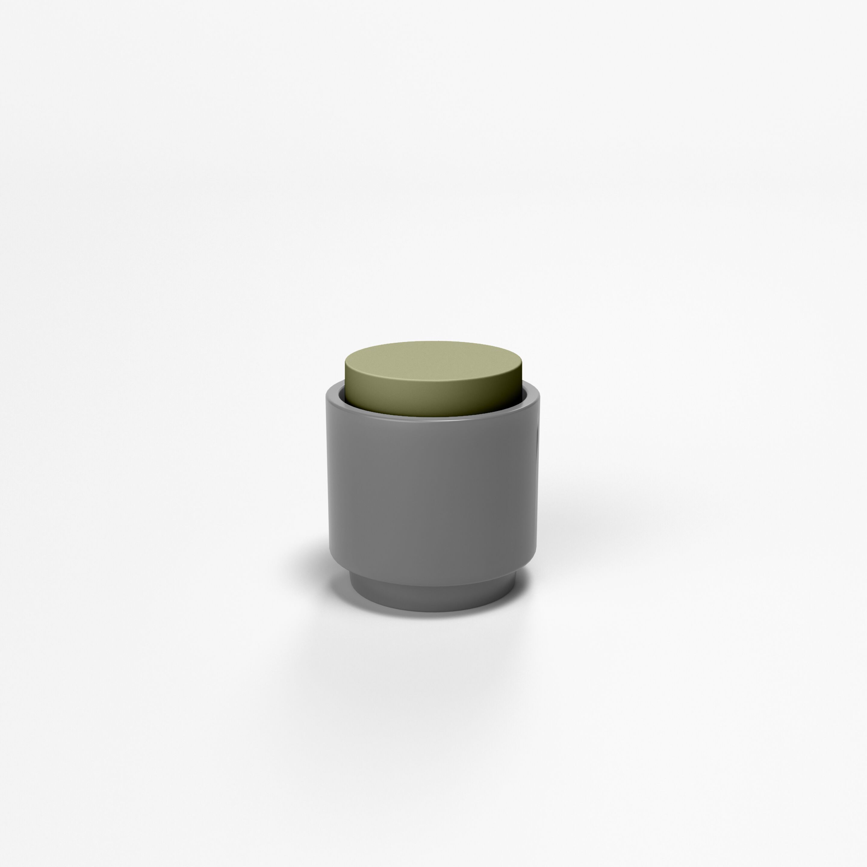 Пуф круглый армированный пластиковый контейнер SIXINCH TINGLE ARCH-00068651 - Вид №32