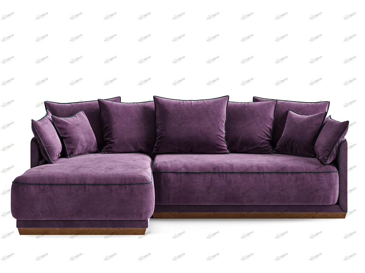 Д248 Ш162 В92 The IDEA Диван SOHO 809/824 