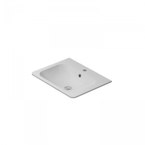 M55WPX0601WG D раковина мебельная исскуственный мрамор 60см встроенная глянец шт AM.PM Bliss