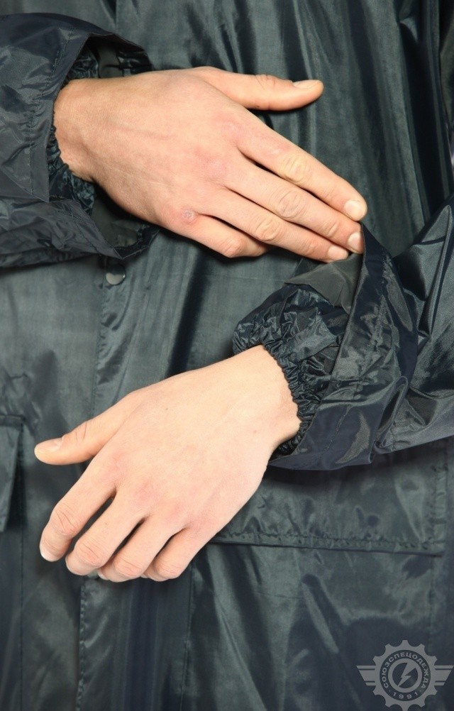 4957155 Плащ "Альбатрос ЛАЙТ" влагозащитный синий  Непромокаемая спецодежда  размер L  - Вид №7