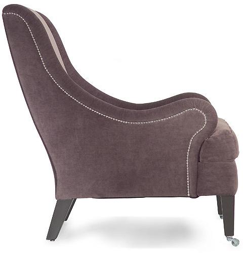 MARIONI Кресло с обивкой из ткани с подлокотниками Lily I0026 - Вид №1