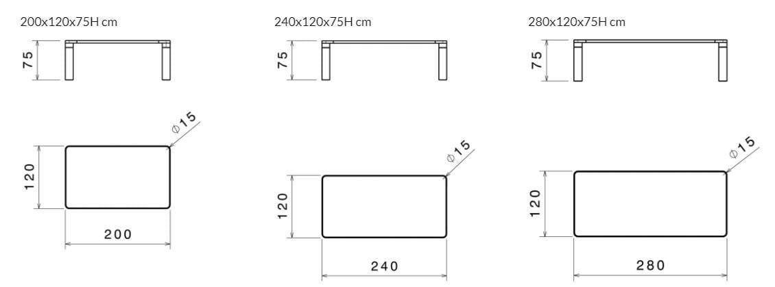 Мраморный прямоугольный обеденный стол GHIDINI1961 Bold ARCH-00031299 - Вид №2