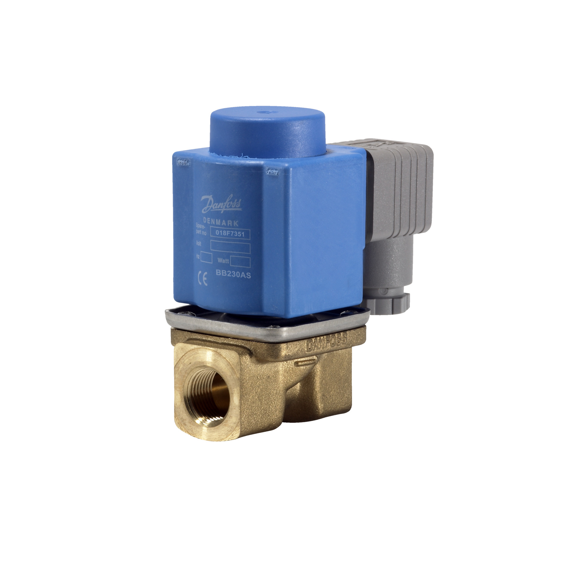 Danfoss EV220B — двухходовые электромагнитные клапаны для общей промышленности Клапан электромагнитный EV220B с кат. 032U460416  - Вид №21
