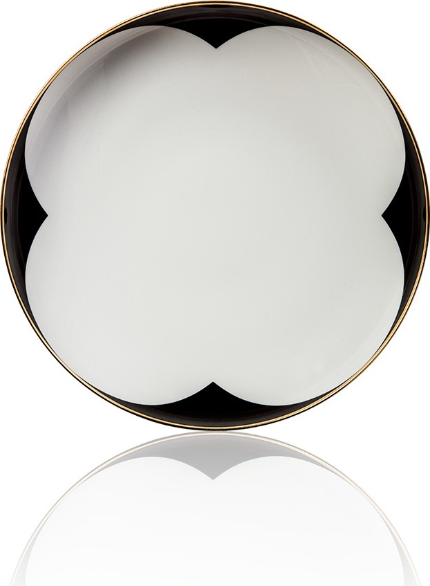 10564694 Sieger by Furstenberg Тарелка для пасты Sieger by Furstenberg "Мой фарфор! Золотой дворец" 26см Фарфор, Керамика 