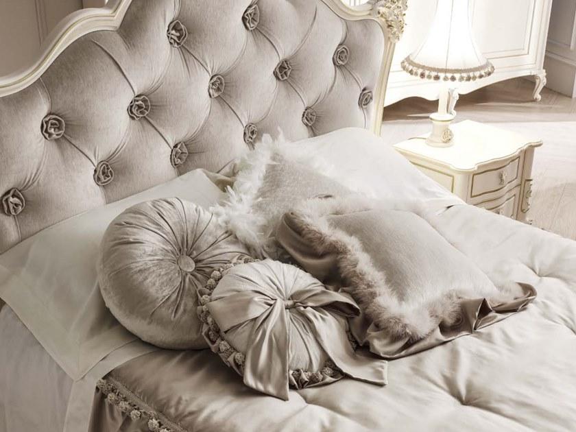 VOLPI Двуспальная кровать с мягким изголовьем Emporio volpi Eclpe010s+20s - Вид №3