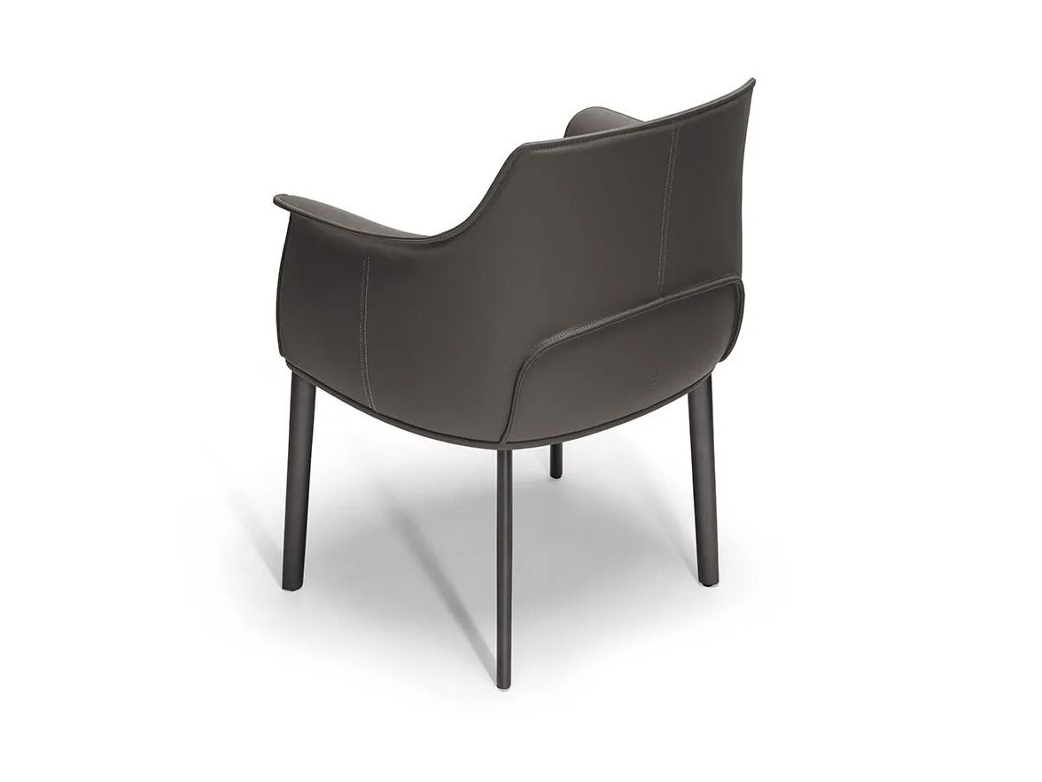 Кожаное кресло с подлокотниками Poltrona Frau коллекция-диваны и кресла ARCH-00070143 - Вид №2