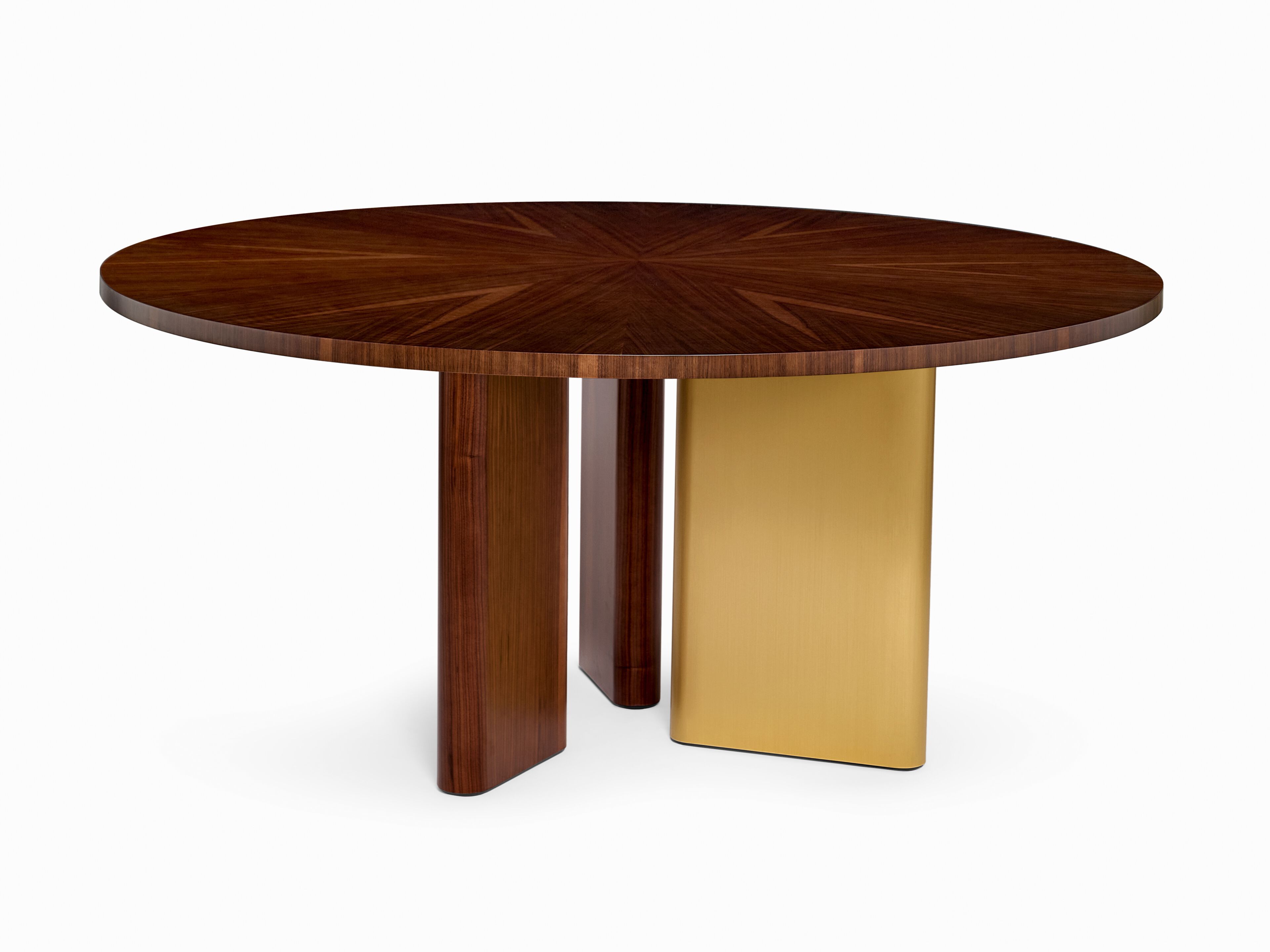 Круглый деревянный обеденный стол Ginger & Jagger Земля на Землю ARCH-00152411 - Вид №1