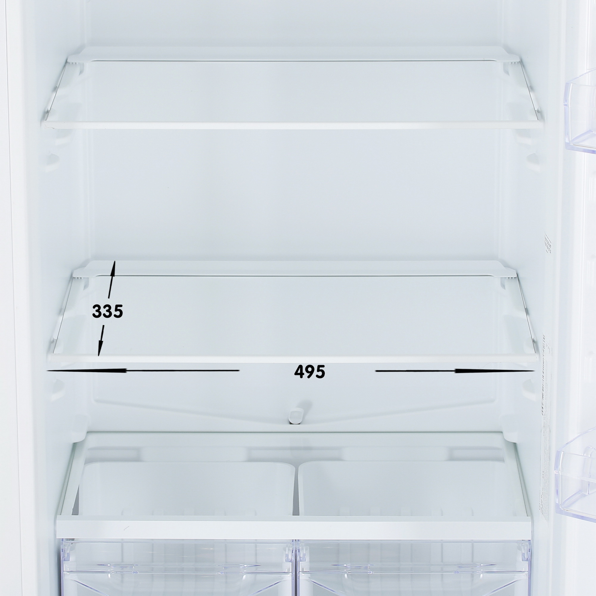 1115104 Холодильник с морозильником   Indesit DS 320 W белый STDN-0061191 - Вид №8