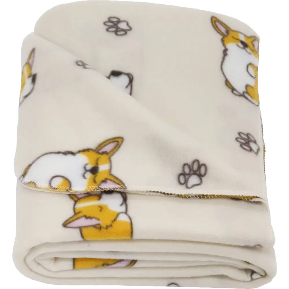 Плед Ardenza Сorgi 130х170 см фланель цвет бежевый Corgi STLM-2000139 - Вид №2