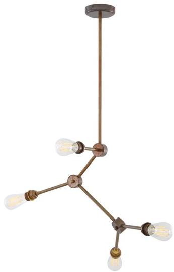 Mullan Lighting Потолочный светильник из латуни  Mlf307  - Вид №1