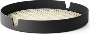 356973 Поднос салонный Ø40 черный Normann Copenhagen