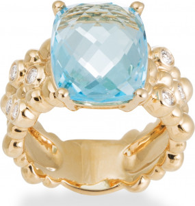 10593909 Michael Aram Кольцо "Жемчужины" (желтое золото, 750пр) Золото