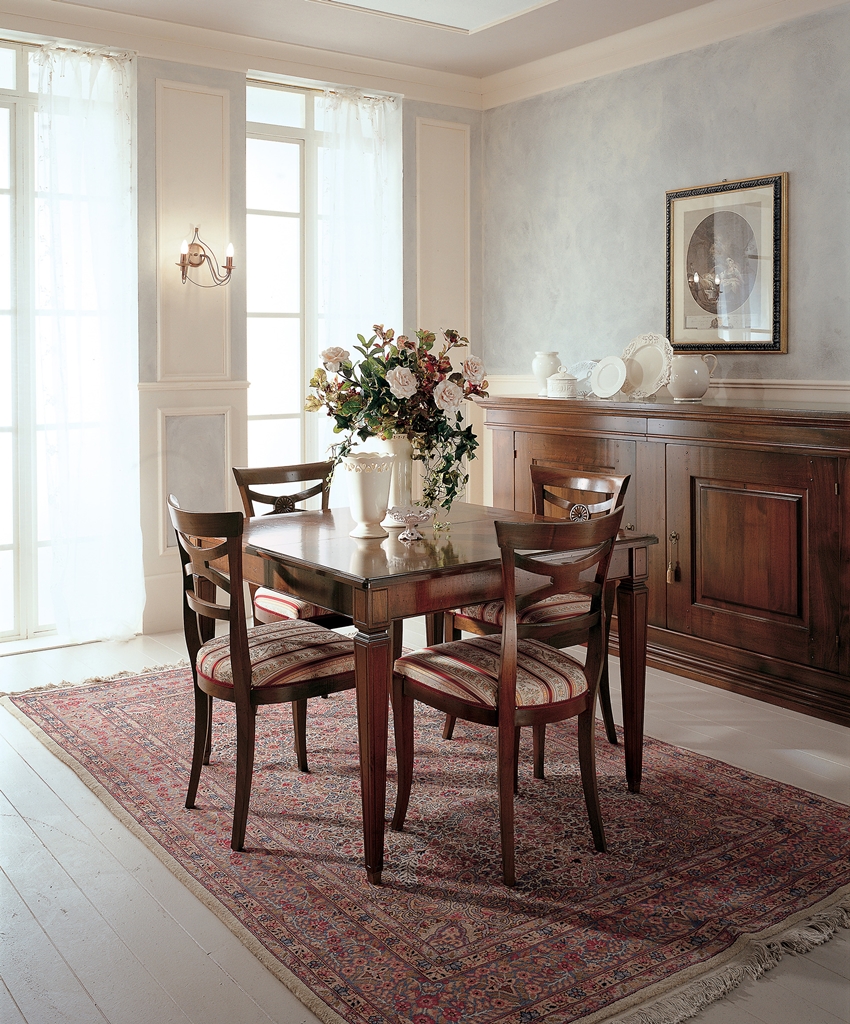 2485 Tifernoit Квадратный раздвижной стол Soggiorno  - Вид №1