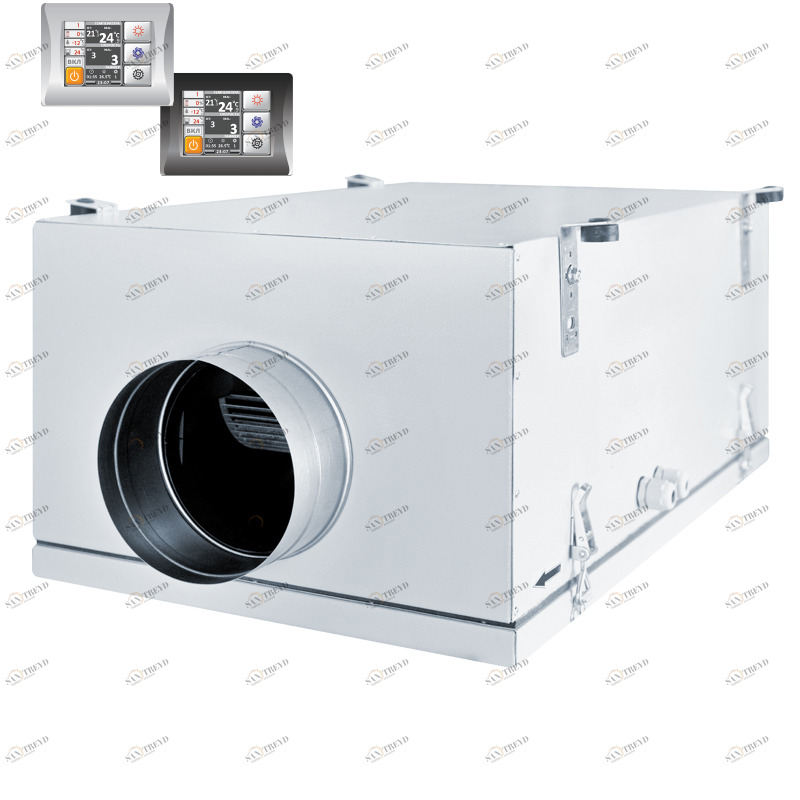 Приточная установка ФЬОРДИ ВПУ - 800/9-380/3-GTC Silent sun-id-682749