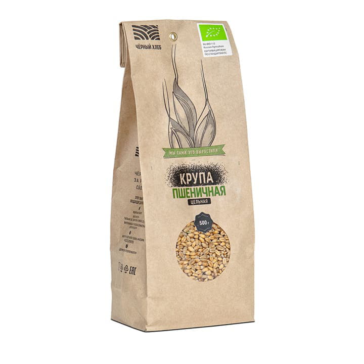 Крупа пшеничная цельная Чёрный хлеб Santreyd 4168 - Вид №1