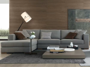 JESSE 3-х местный модульный тканевый диван с шезлонгом Arthur