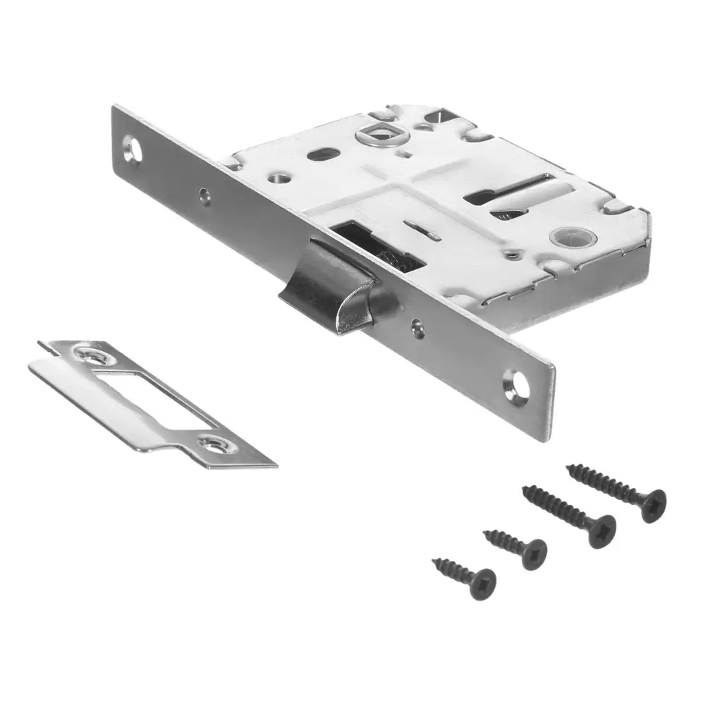 Защёлка сантехническая Standers 50 мм сталь цвет белый STLM-2017238