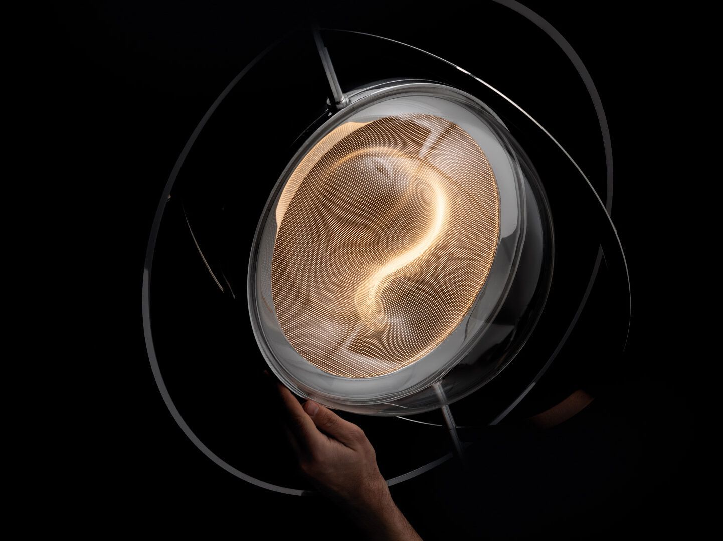 Металлический светодиодный подвесной светильник Artemide LUNE D'ACQUA ARCH-00145709 - Вид №1