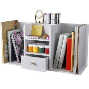 91671057 Органайзер Oqqi Shelf-Double цвет белый STLM-1396375