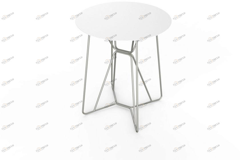 VITEO Круглый садовый стол из Corian® Slim sun-id-1423994