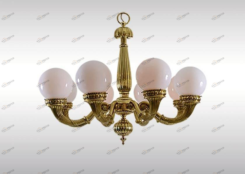 Woka Lamps Vienna Люстра из латуни в классическом стиле sun-id-1372386