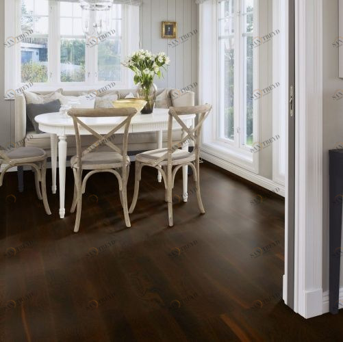 Паркетная доска Boen Дуб Noir EMGL3PTD