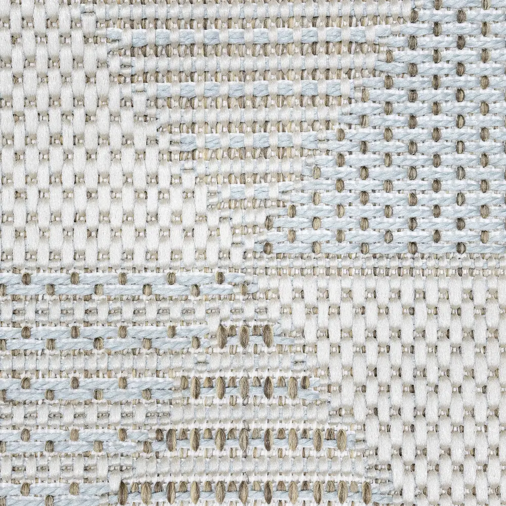 Циновка Дели 80x120 см полипропилен 84218_53311 цвет бирюзовый ROYALTAFT STLM-2082797 - Вид №4