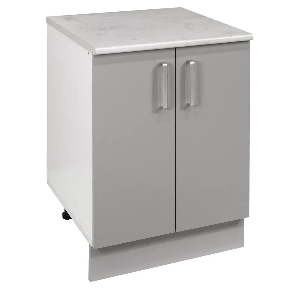 Кухонный шкаф напольный Нарбус 60x85x60 см ЛДСП цвет серый Santreyd STLM-2032514 - Вид №2