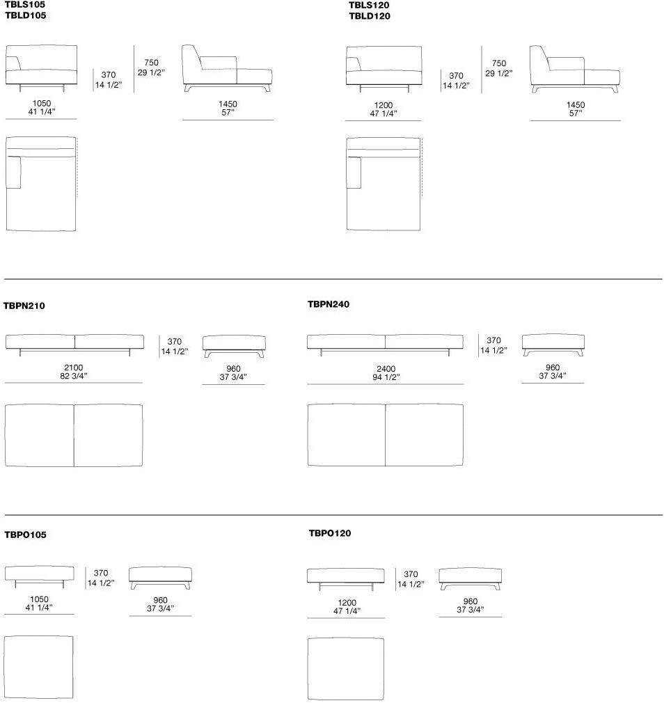 Poliform Кожаный диван Tribeca sun-id-1504268 - Вид №6
