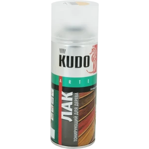 Лак тонирующий для дерева Kudo акриловый цвет сосна 520 мл