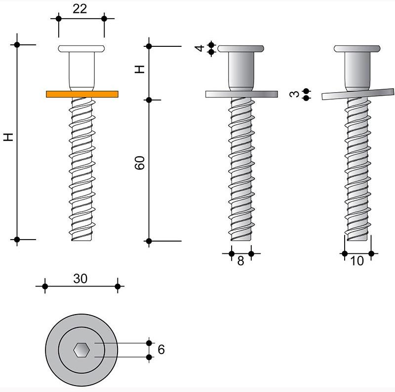 TECNARIA Чердак соединитель sun-id-1356553 - Вид №1