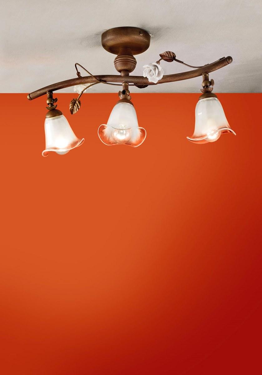 FERROLUCE Регулируемый керамический потолочный светильник с фиксированным кронштейном Siena C1186-3 - Вид №1